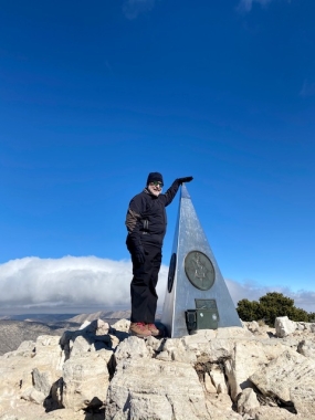 Hiking Tallest TX Peak