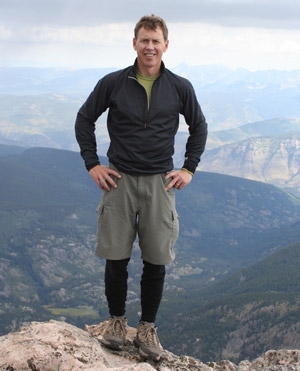 I climbed [this mountain] 120 days after my 2nd hip resurfacing surgery. 