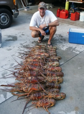 Mike from Florida poses with his catch.